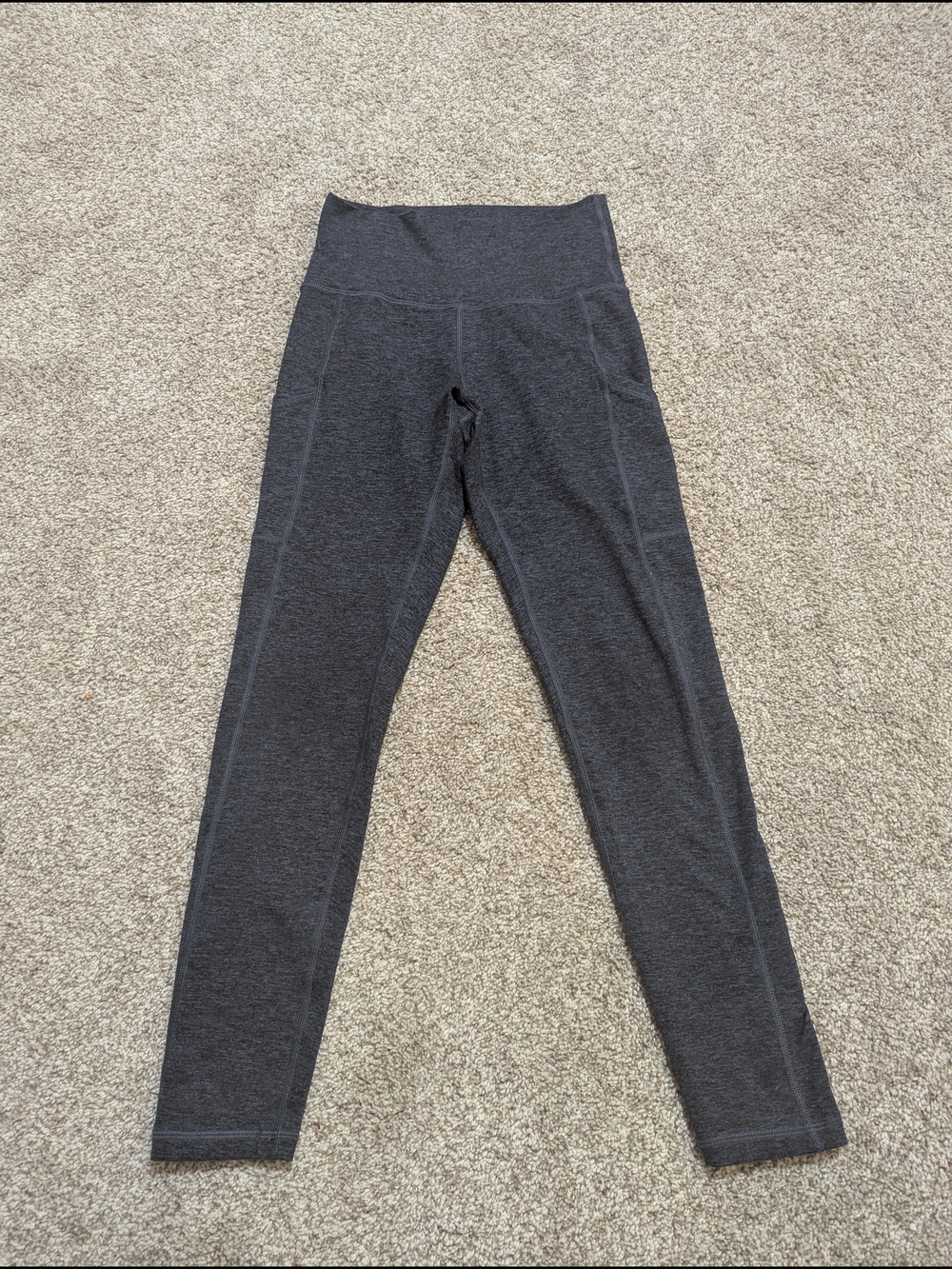 Offline by aerie The Hugger Hi-Rise Leggings in Dark Heather Grey